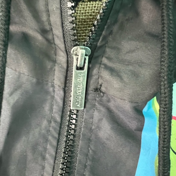 EUC Unisex Members Only X Nickelodeon SpongeBob Square Pants Hooded Windbreaker - Picture 2 of 11